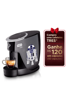 Cafeteira Espresso Touch Star Wars™ R2D2 e BB-8 Automatica - TRES 3 Coracoes
